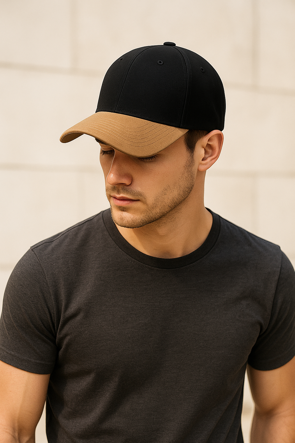 BASEBALL CAP - BLACK BROWN