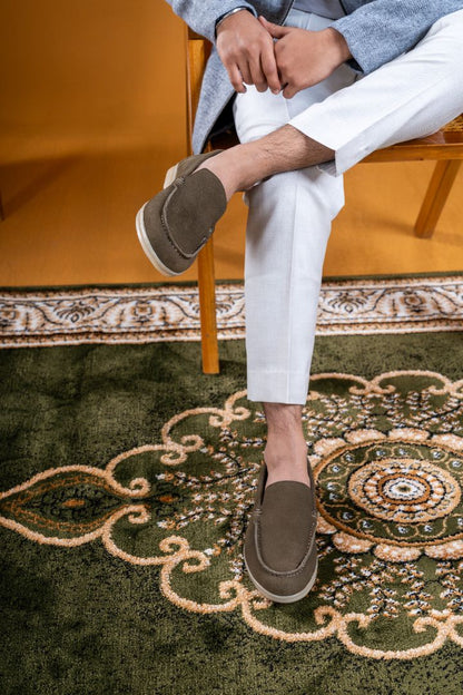 Verona Old Money Loafer  - Olive Brown