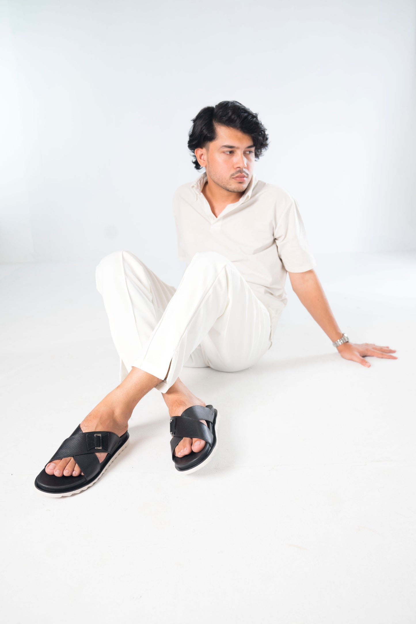 Zuqo Regal  Sandal   :  Black