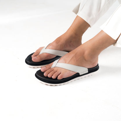 Zuqo Regal  Sandal   : White