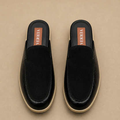 Verona Mules  - Jet Black