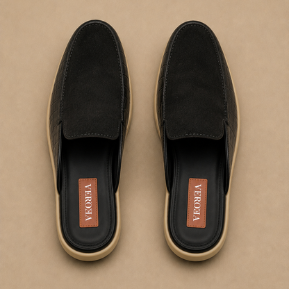 Verona Mules  - Jet Black