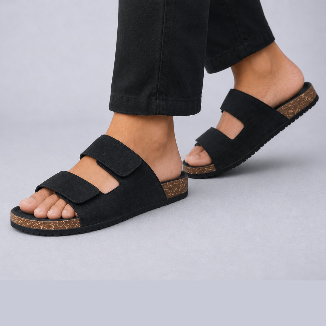 Zuqo Arizona Sandal   : Black