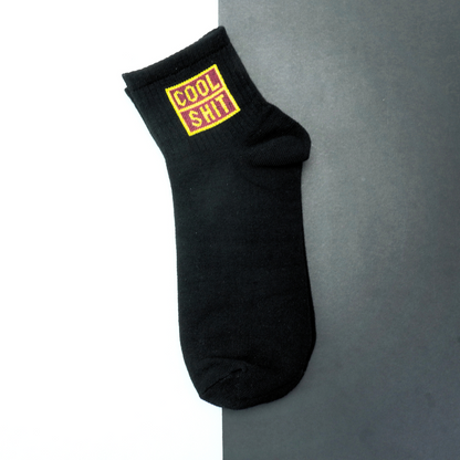 Cool Shit Socks - Black