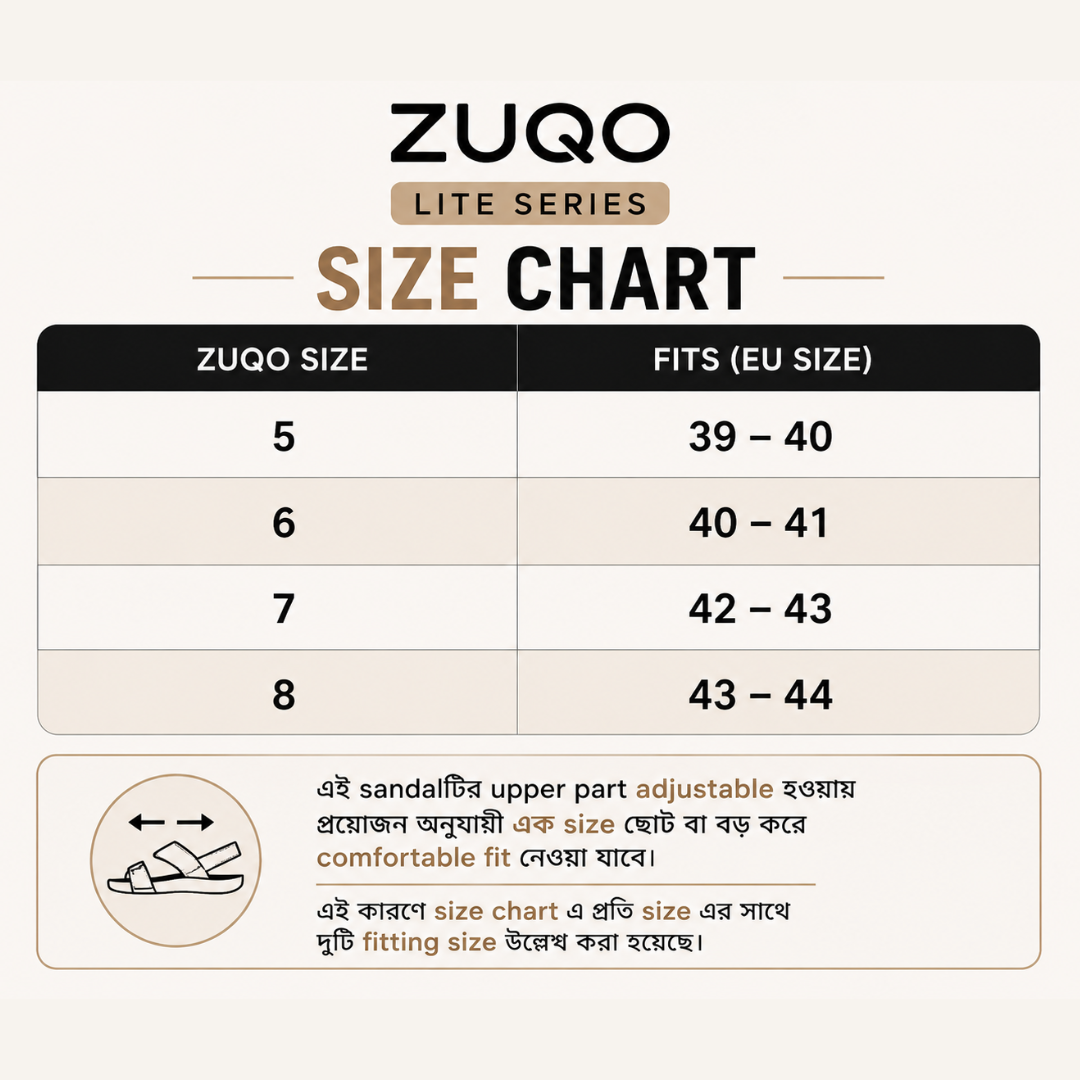Zuqo Lite Sandal : Toffee