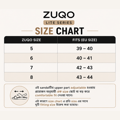 Zuqo Lite Sandal : Toffee