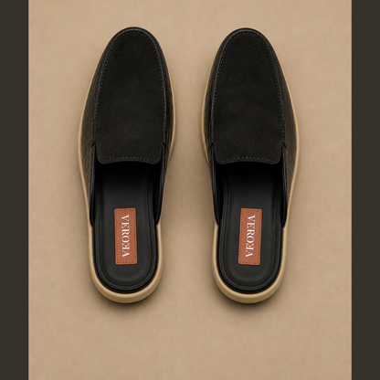 Verona Mules  - Jet Black