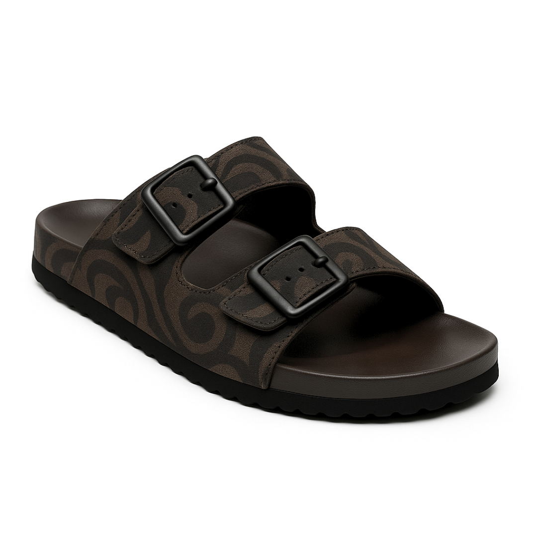 Zuqo Arizona Sandal   : Suede Black