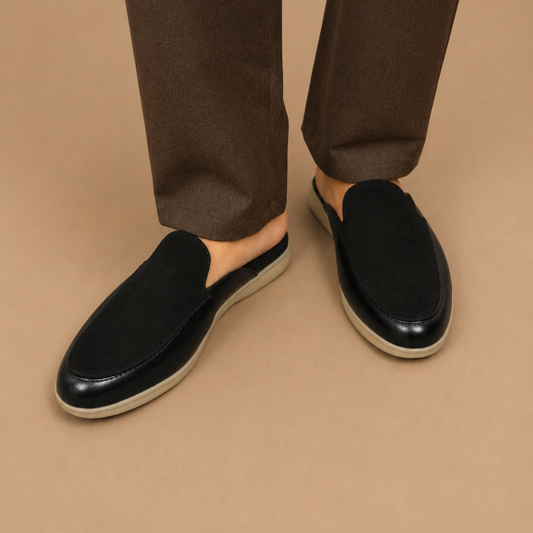 Verona Mules  - Jet Black