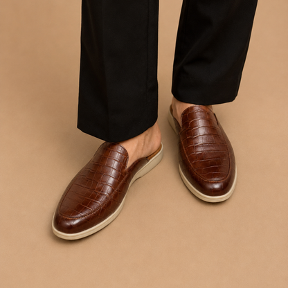 Verona Mules  - Coco Brown
