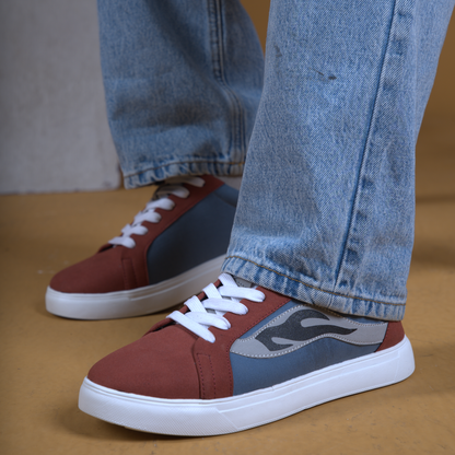 Zuqo Men's Sneaker Roma  :  Sky Blue