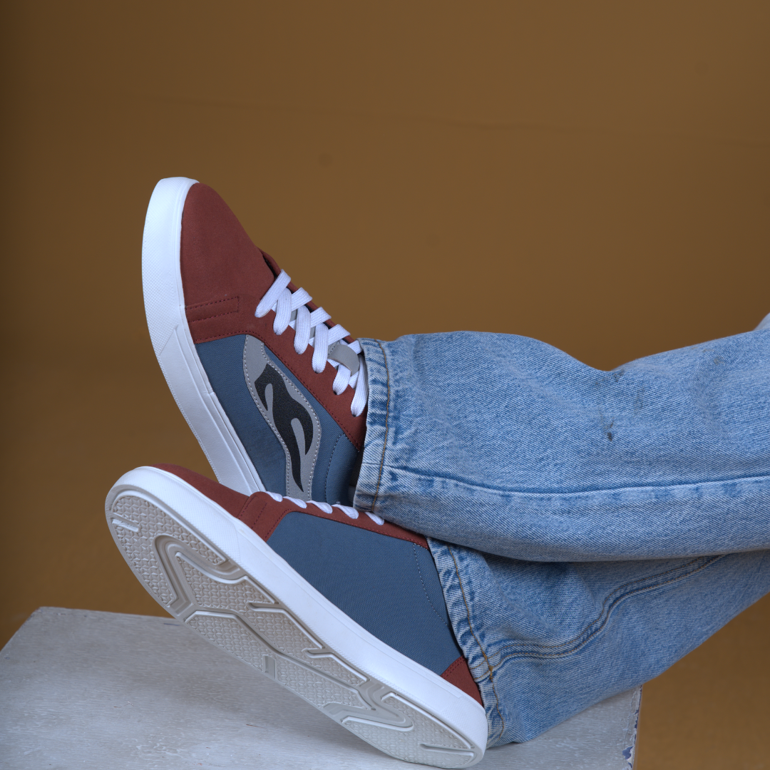 Zuqo Men's Sneaker Roma  :  Sky Blue