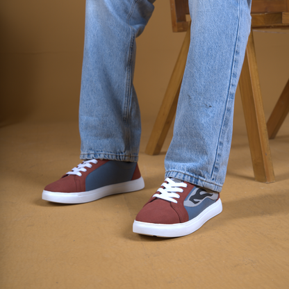 Zuqo Men's Sneaker Roma  :  Sky Blue