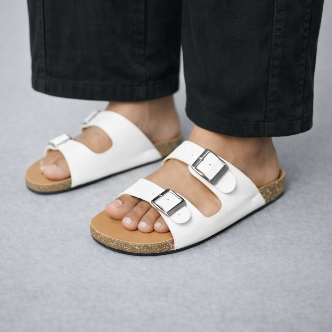 Zuqo Arizona Sandal   : White