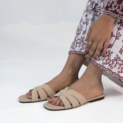 Zazla Women’s Flats - Soft Rose